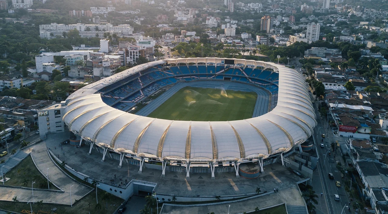 Estadio Olímpico Pascual Guerrero.